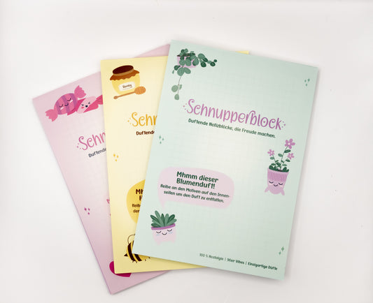 Schnupperblock 3er-Bundle